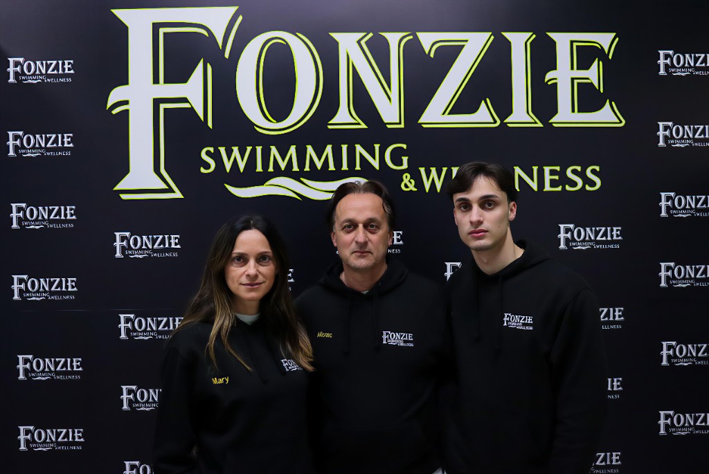 Mary, Alfonso e Mario Balletta — Fonzie Swimming & Wellness